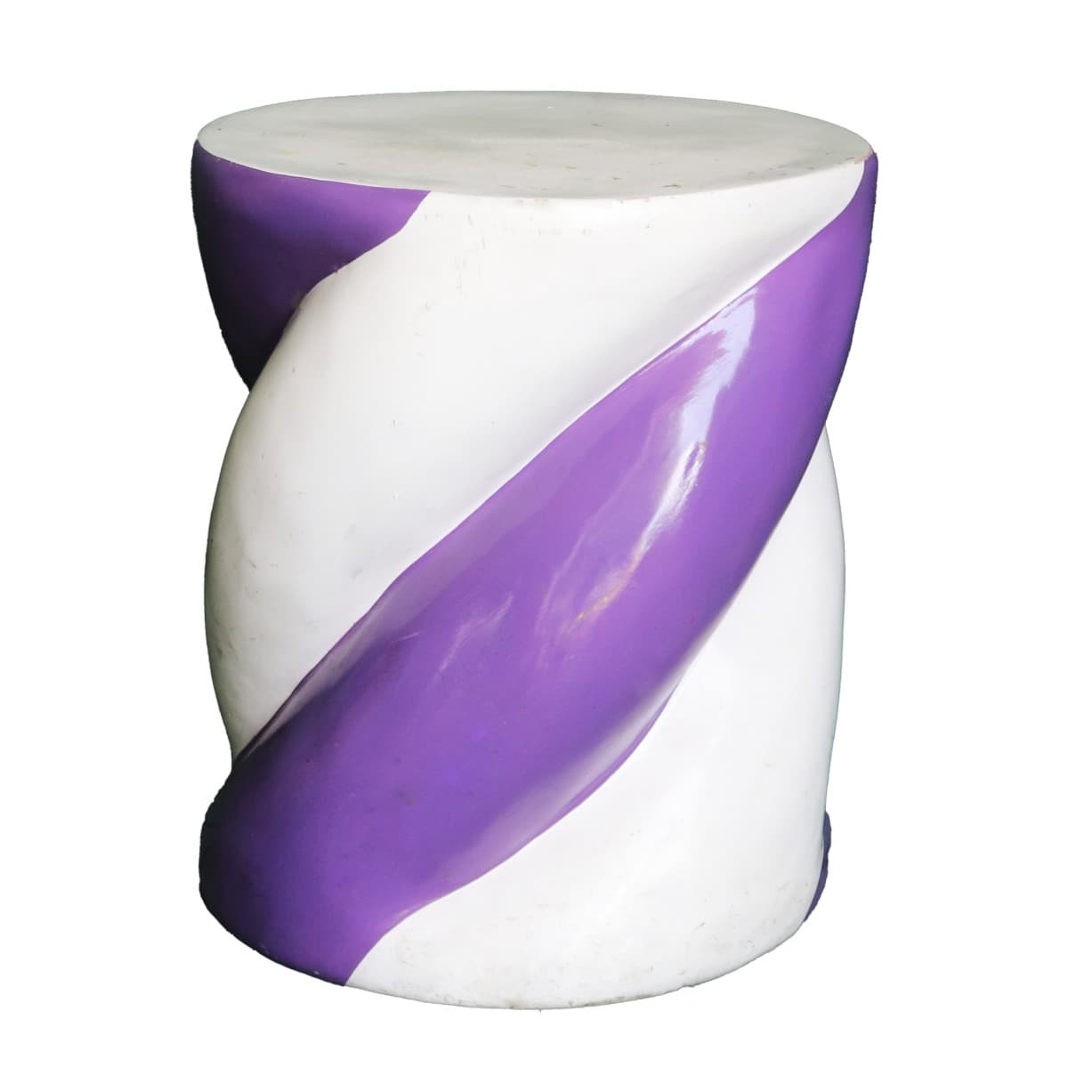 Purple Swirl Side Table